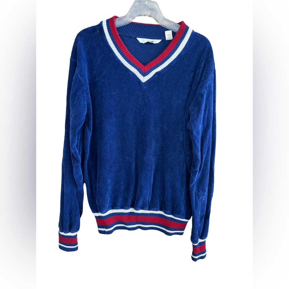 Vintage 80s Carl Michael’s Sweater V Neck Mens Size Medium Made In USA Pullover